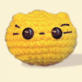 Handmade Weighted Catnip Toy | Pippa the Chonk Chunkle Chunk by Feline Grove